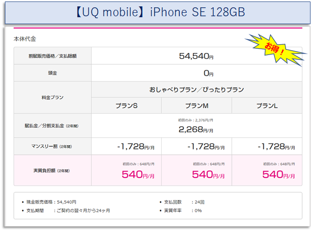 iPhone SE(128GB)